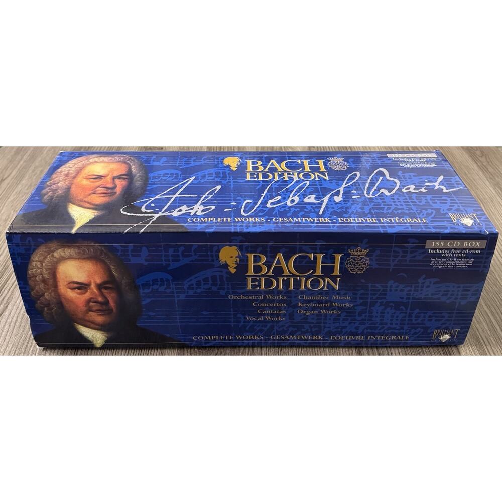 Brilliant Classics Bach Edition Complete Works 155 CD Box Set